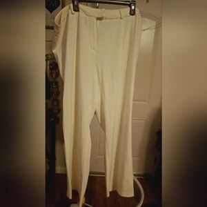 Ashley Stewart Cream Trousers